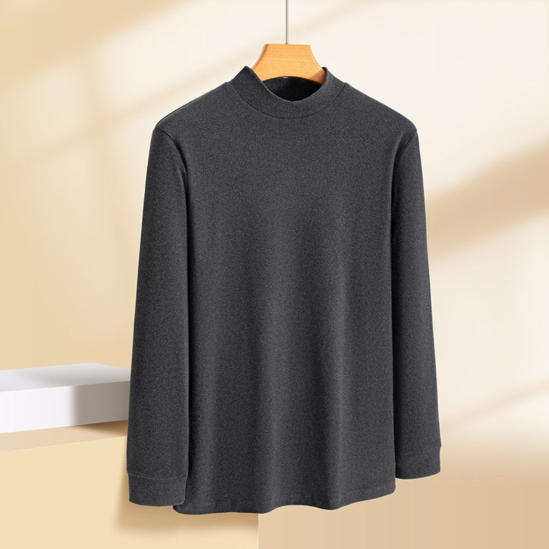 Herren Langarmshirt | Weiches Stretchmaterial, Schmale Passform, Pflegeleicht