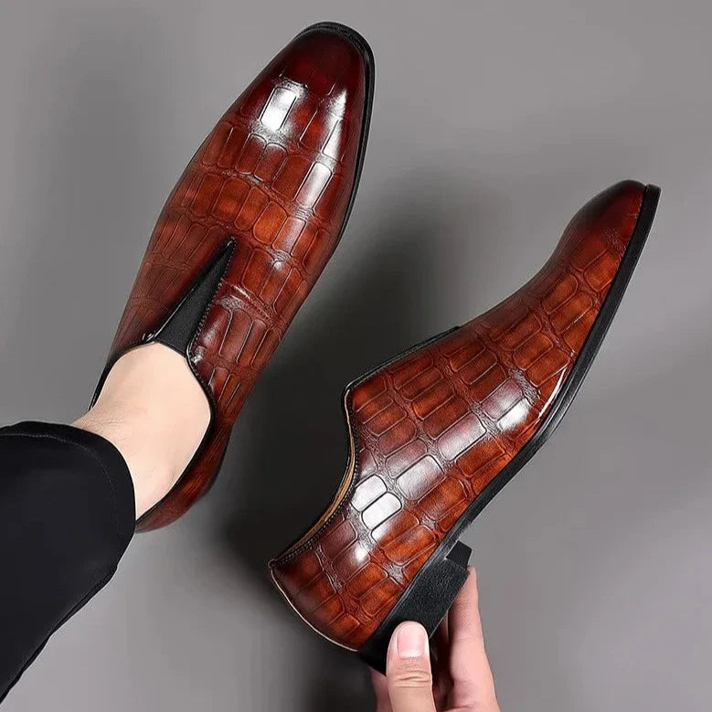 Herren Loafer | Handgefertigt, Glatte Oberfläche, Flexible Laufsohle