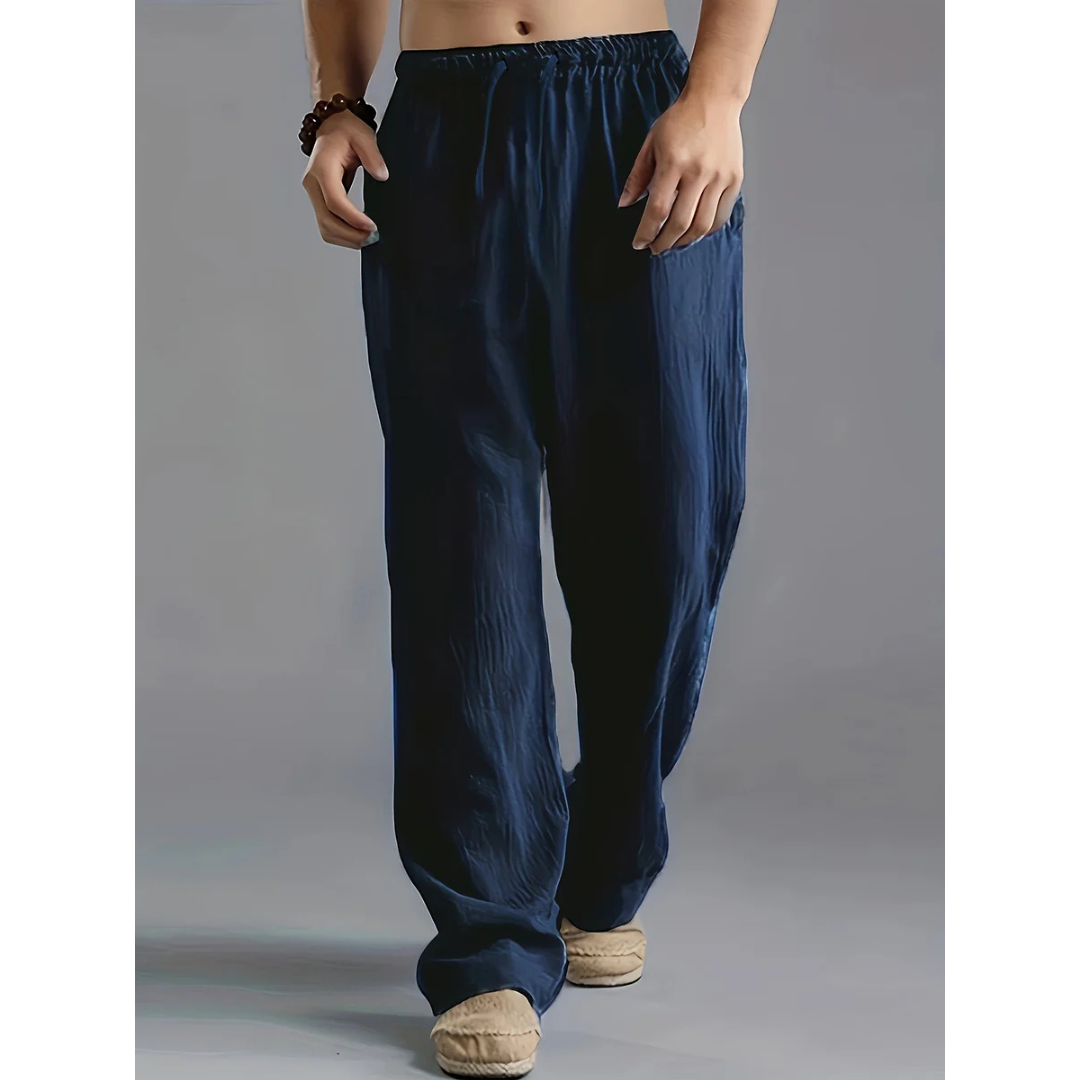 Herren Loungehose mit weiter Passform – Bequem, luftig und ideal zum Entspannen