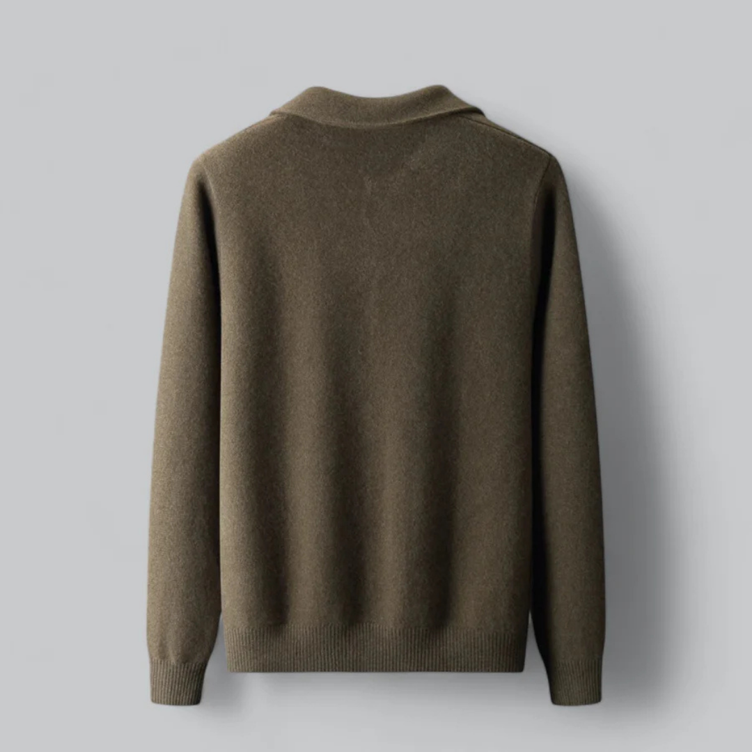 Herren Strickjacke mit Daunenfüllung – Warm, bequem und stilvoll für den Winter