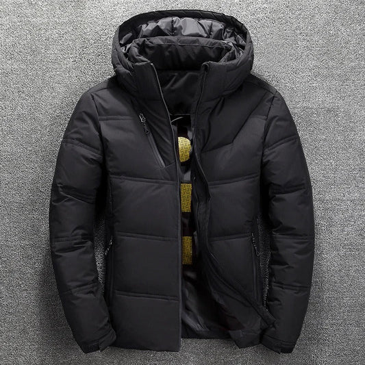 Herren Winter-Daunenjacke – Warm, leicht und stilvoll durch die kalte Saison