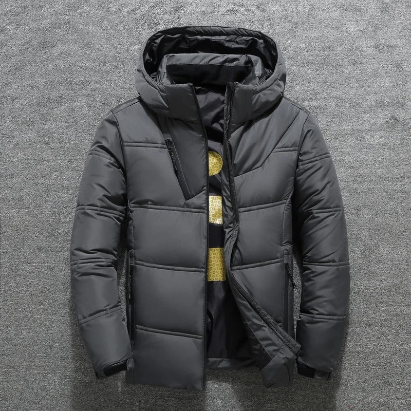 Herren Winter-Daunenjacke – Warm, leicht und stilvoll durch die kalte Saison