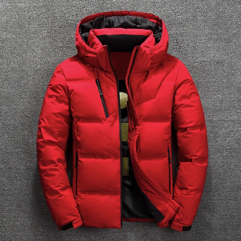 Herren Winter-Daunenjacke – Warm, leicht und stilvoll durch die kalte Saison