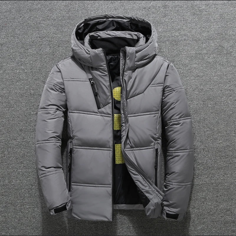Herren Winter-Daunenjacke – Warm, leicht und stilvoll durch die kalte Saison