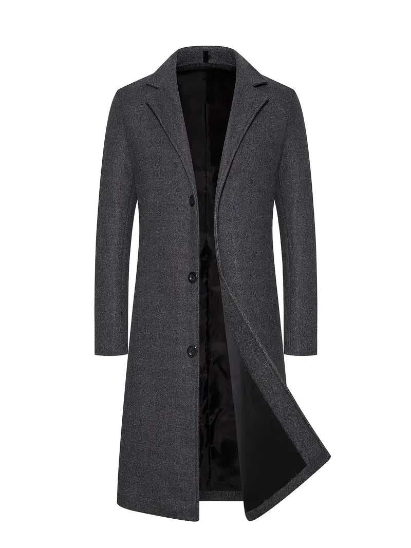 Herren Winter-Übermantel – Modern, langlebig und stilvoll