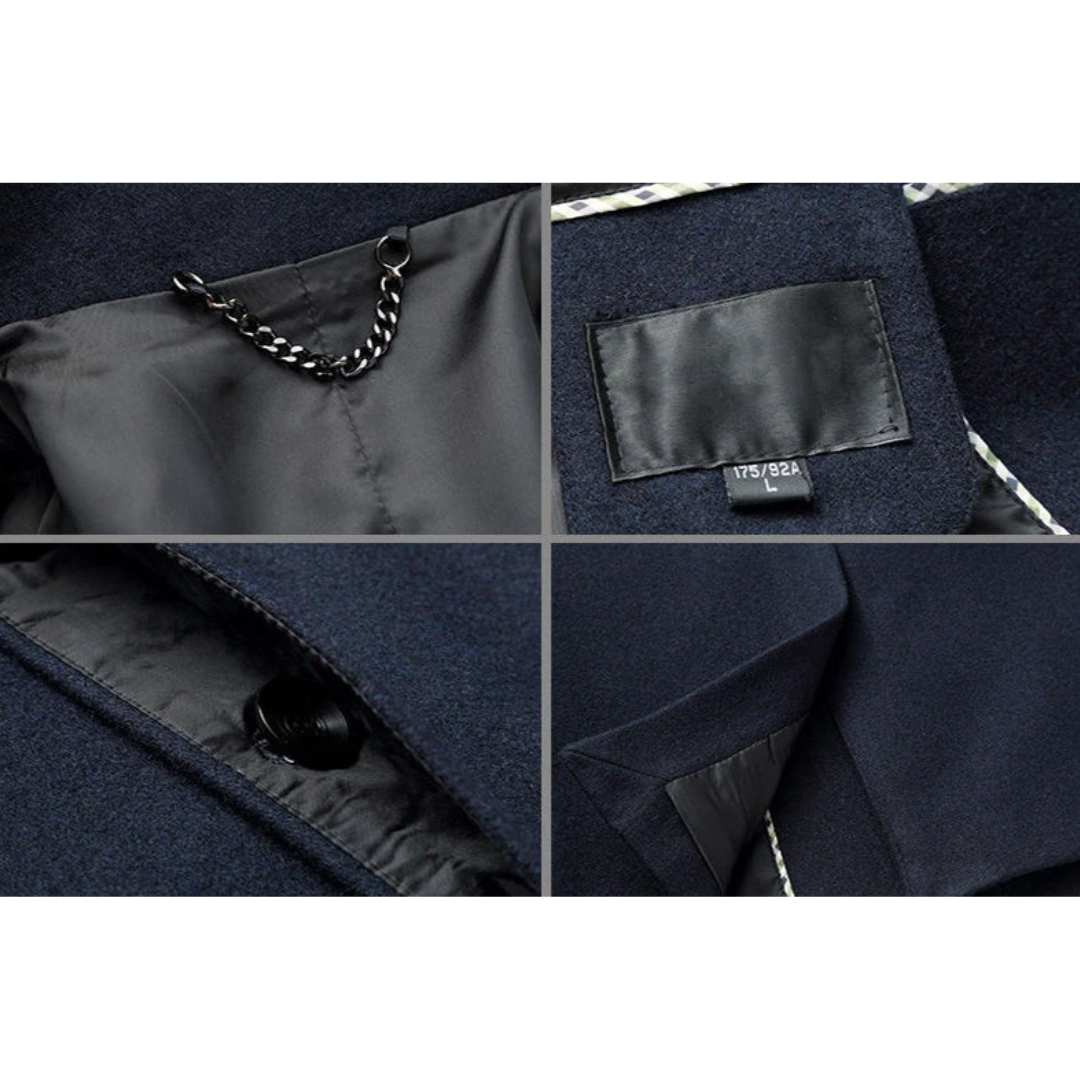 Herren Winter Trenchmantel – Zeitlose Eleganz für kalte Tage