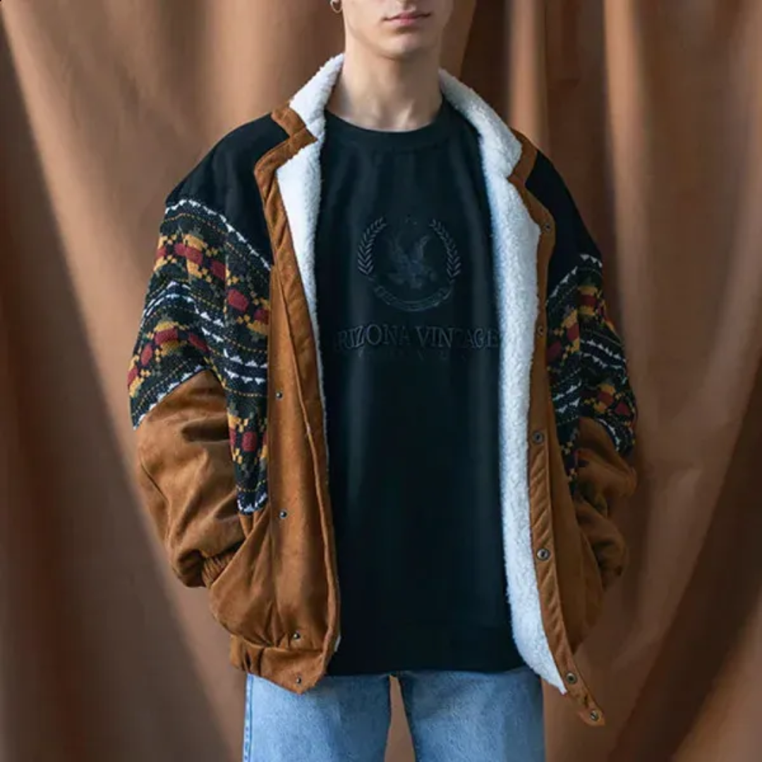 Herren Winterjacke – Stilvoller Vintage-Look mit modernem Charakter