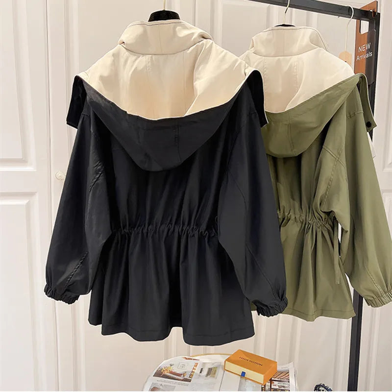 Jacke mit Wetterschutz | Elegantes Design