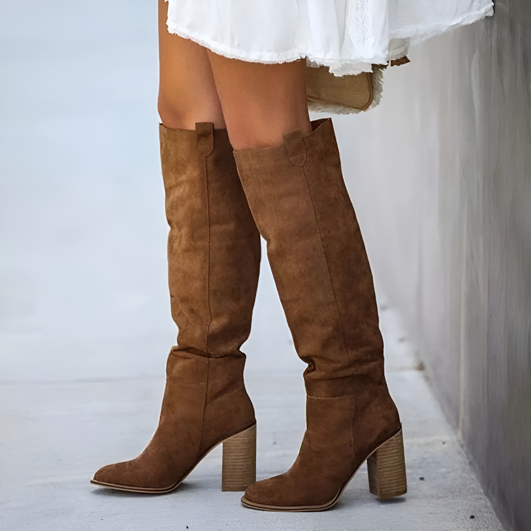 Kniehohe Damenstiefel – Elegant, bequem und vielseitig