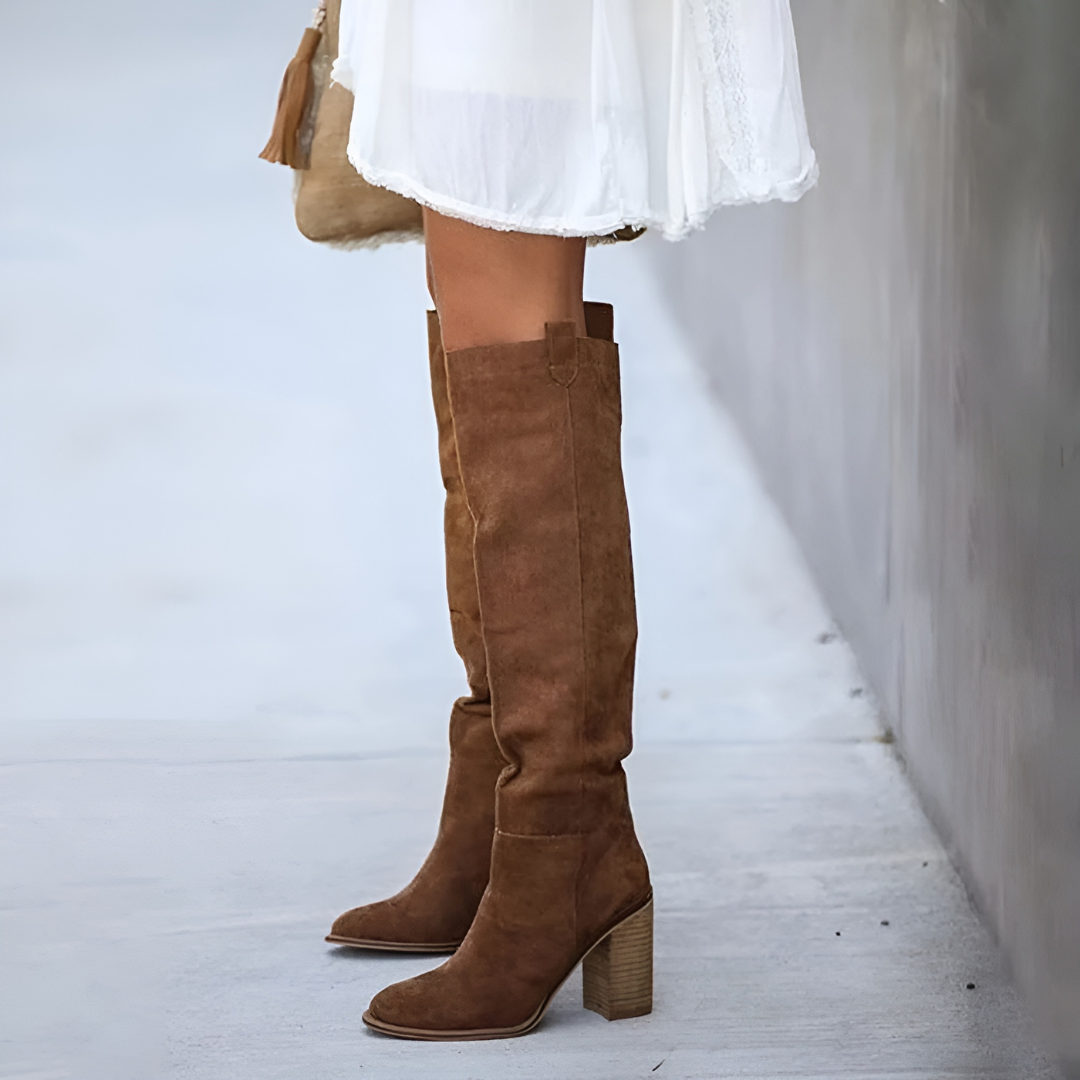 Kniehohe Damenstiefel – Elegant, bequem und vielseitig