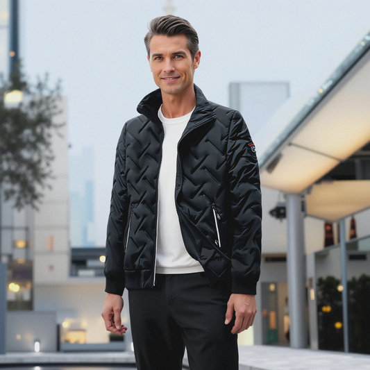 Modische Herrenjacke – Wärme trifft auf zeitlosen Stil