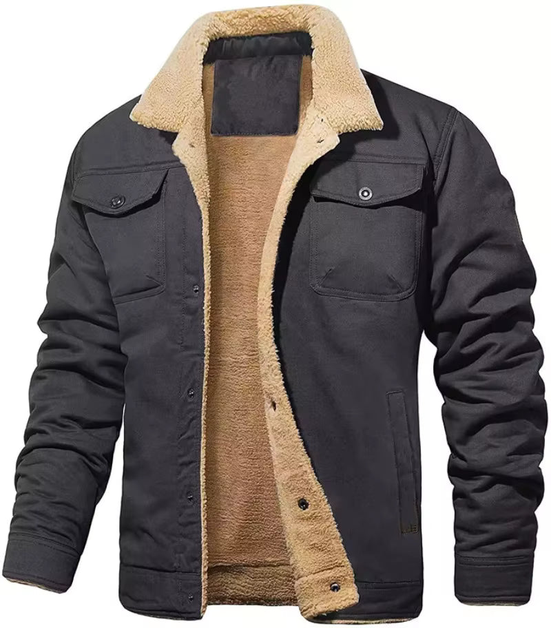 Herren Jacke – Klassisch | Warm | Komfortabel | Mit Taschen