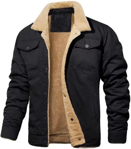 Herren Jacke – Klassisch | Warm | Komfortabel | Mit Taschen