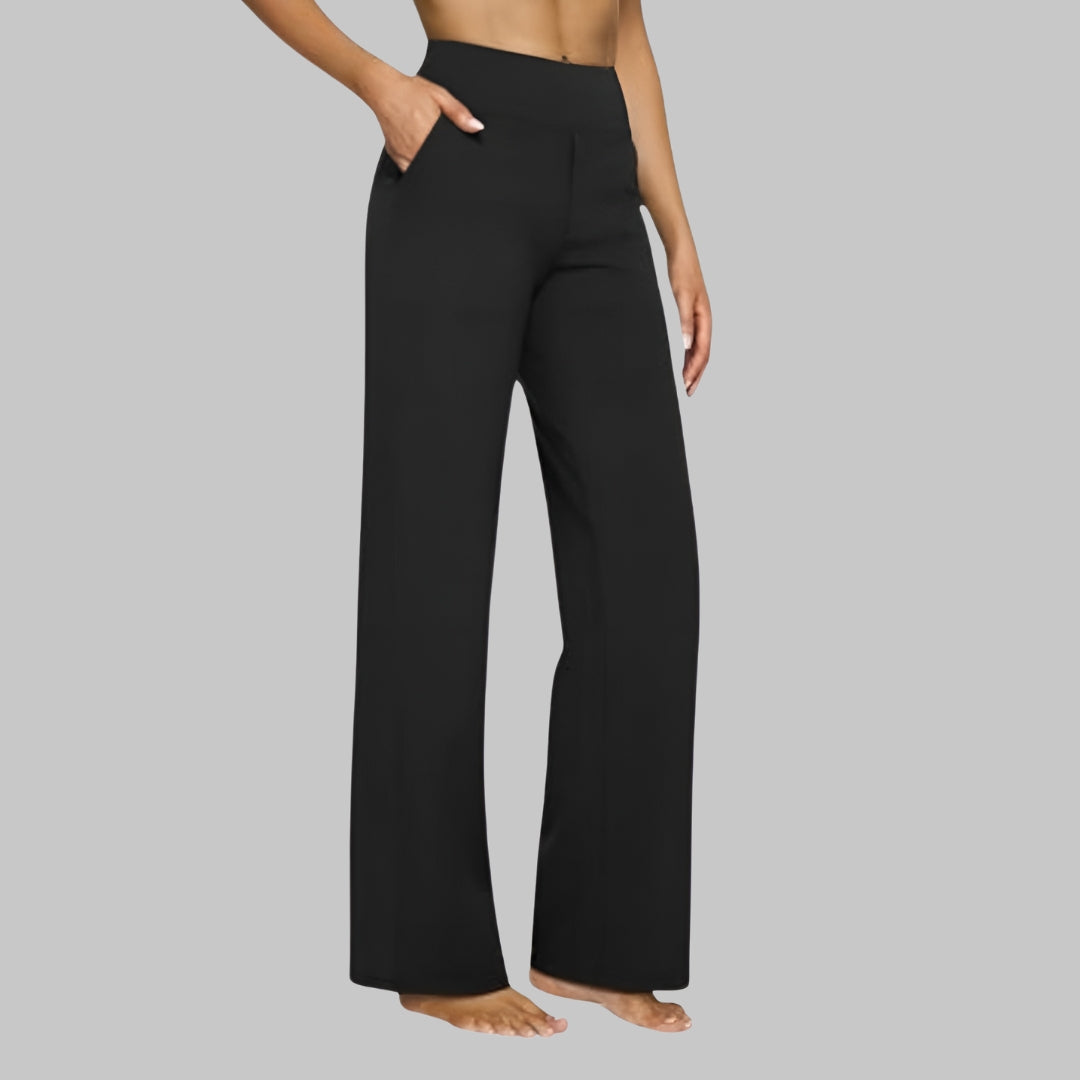 Stretchhose mit hoher Taille