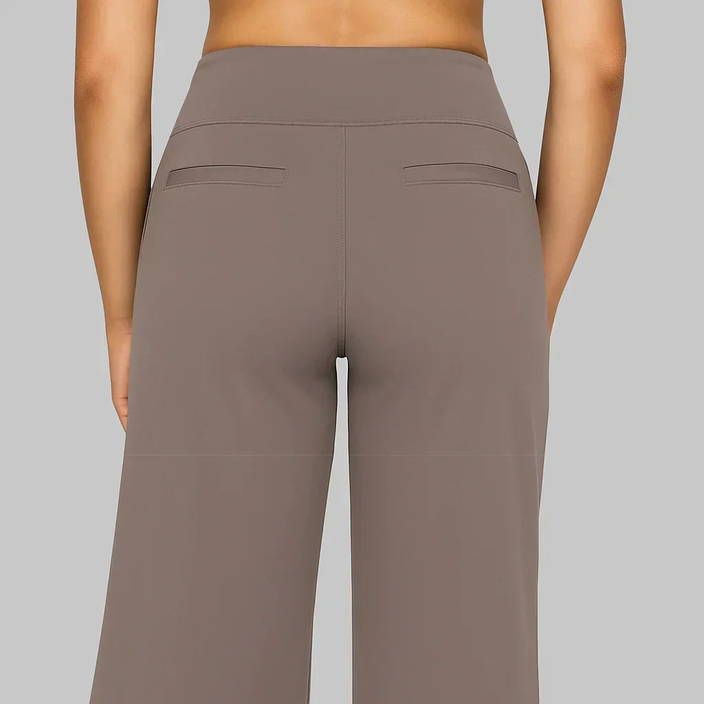 Stretchhose mit hoher Taille