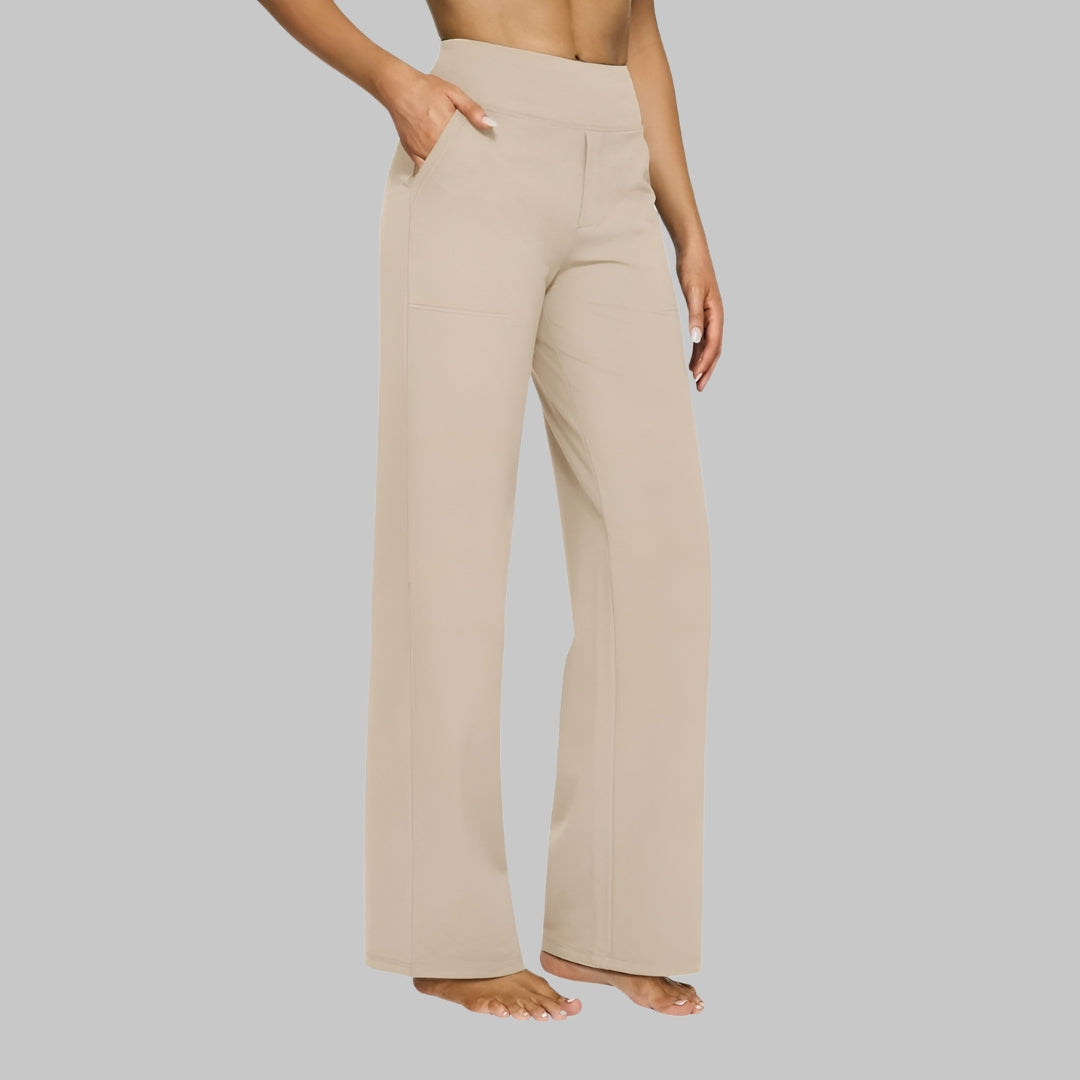 Stretchhose mit hoher Taille