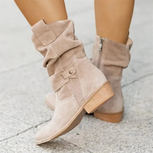 Warme Damen-Stiefeletten für den Winter