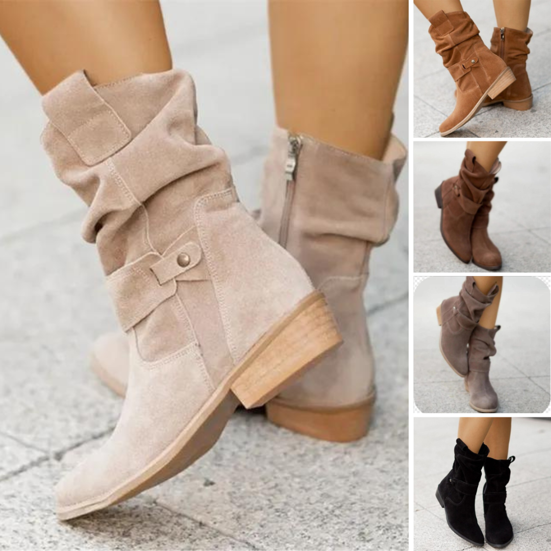 Warme Damen-Stiefeletten für den Winter