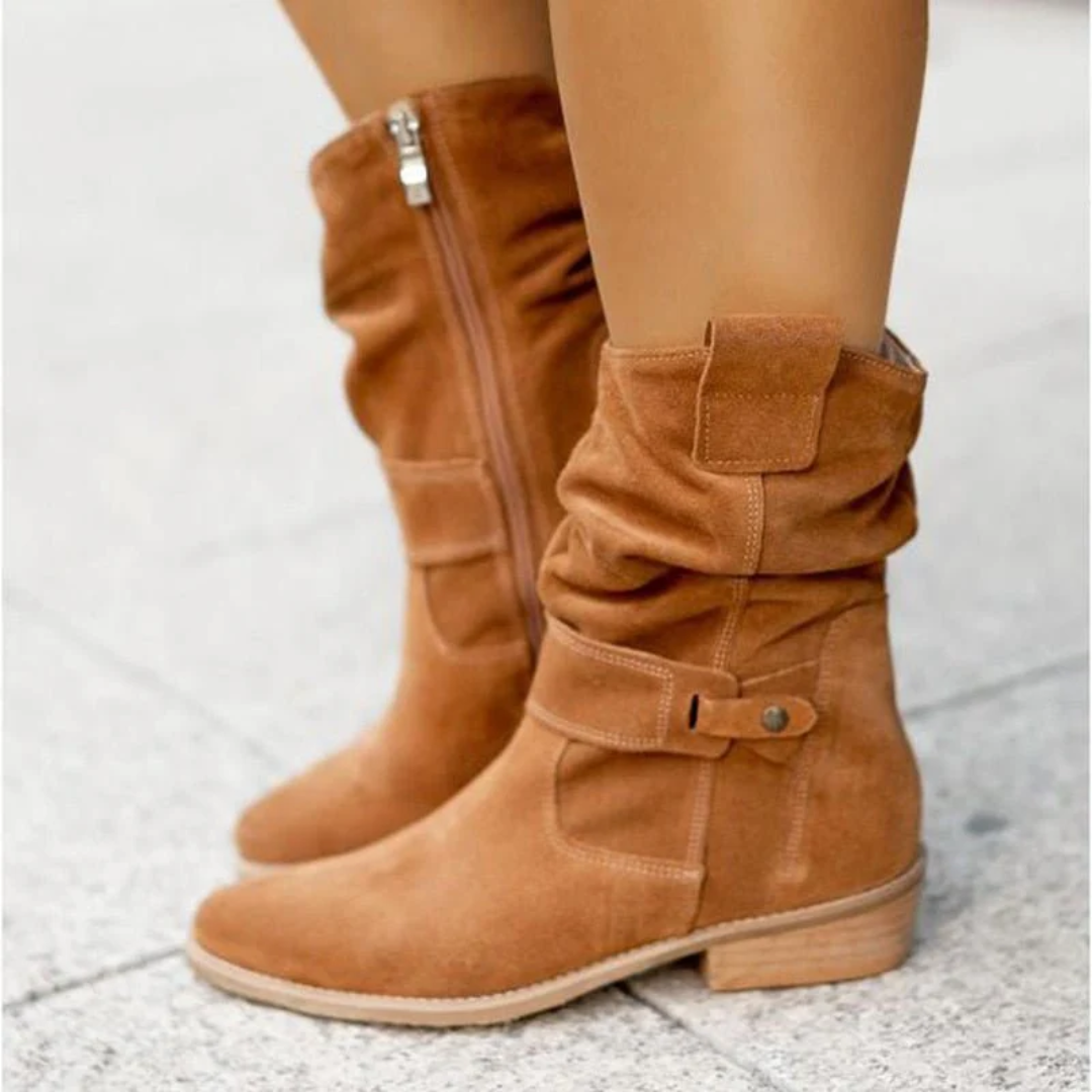 Warme Damen-Stiefeletten für den Winter