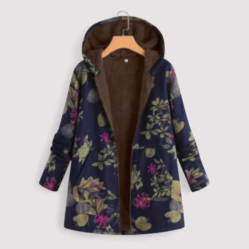Warme Winterjacke mit Fleece-Futter