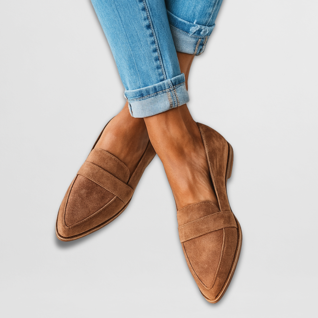 Wildleder Slipper für Damen