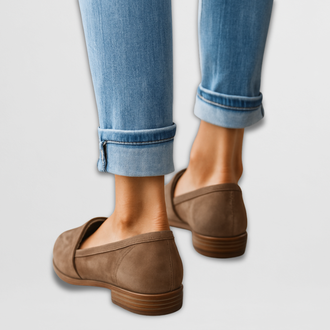 Wildleder Slipper für Damen