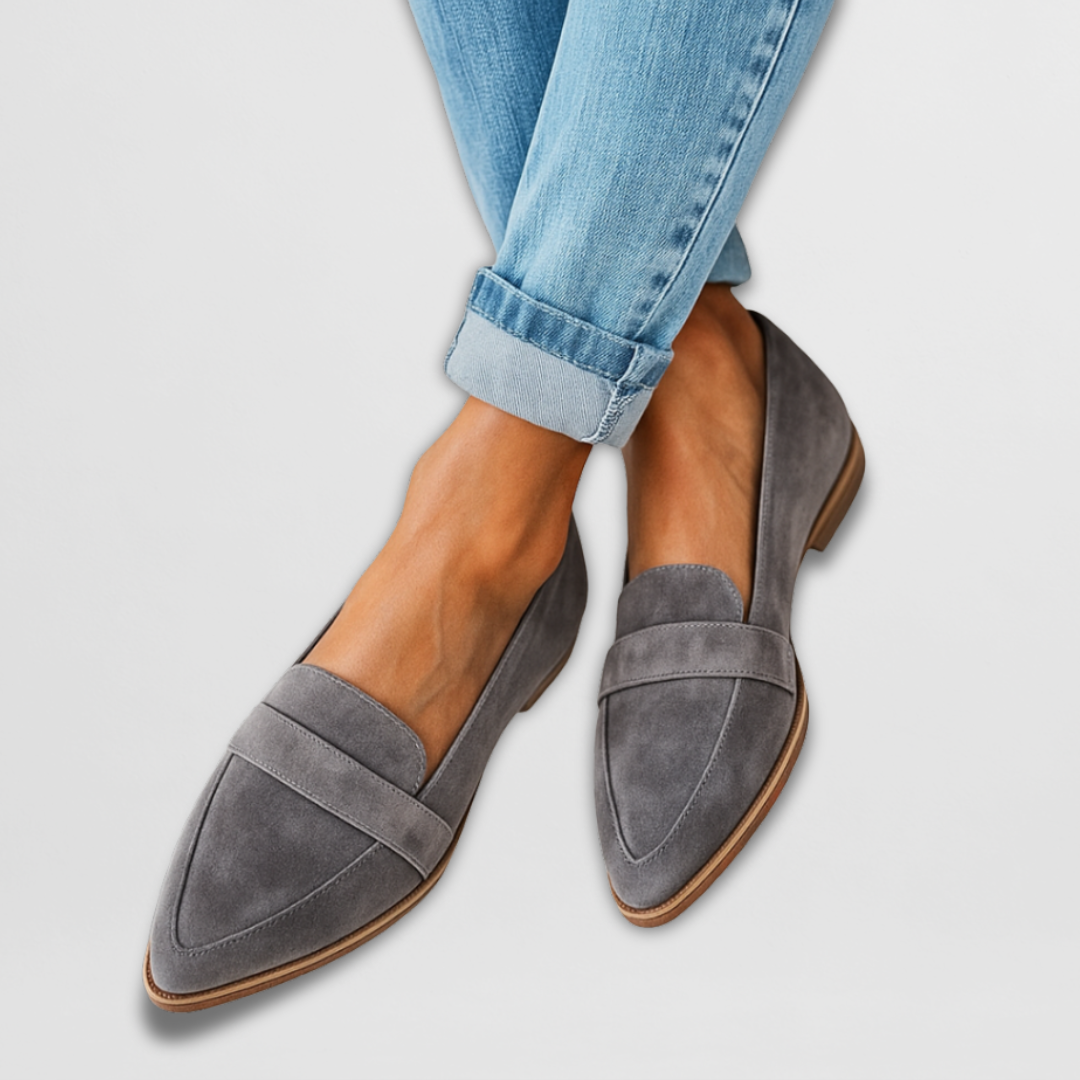 Wildleder Slipper für Damen