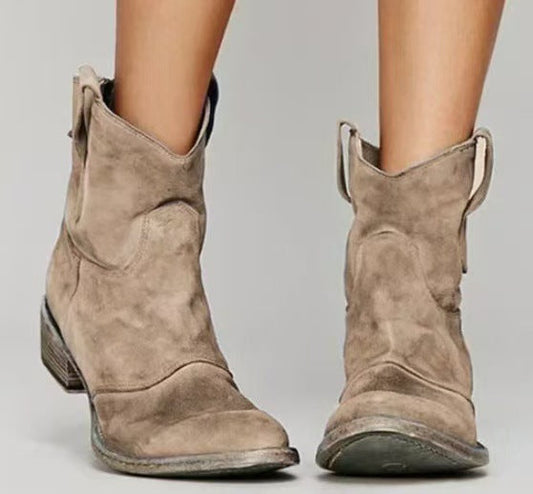 Zeitlose Stiefeletten mit Western-Flair