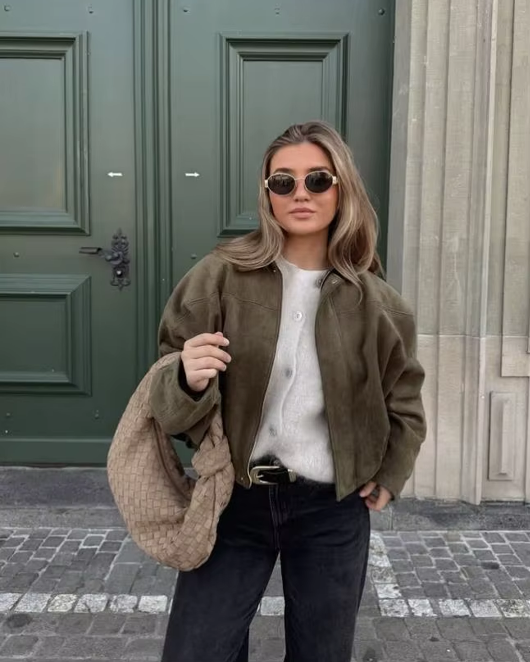 bomberjacke für damen | oversize & wildlederoptik