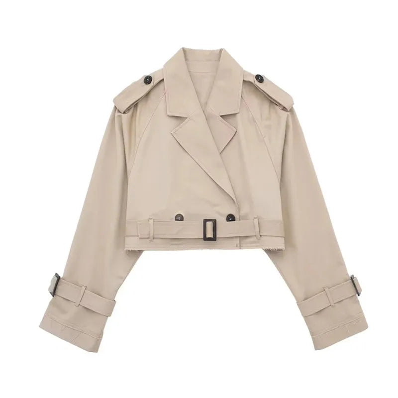 kurzer trenchcoat für damen