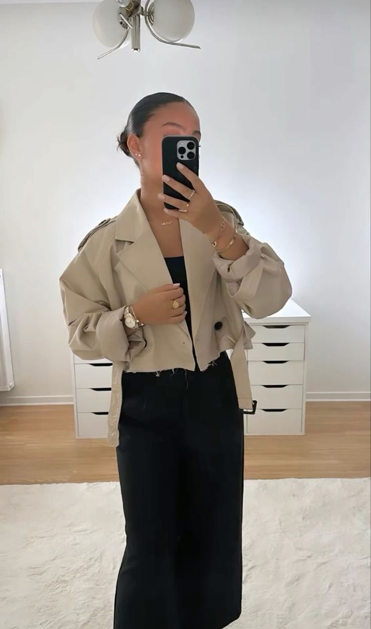 kurzer trenchcoat für damen