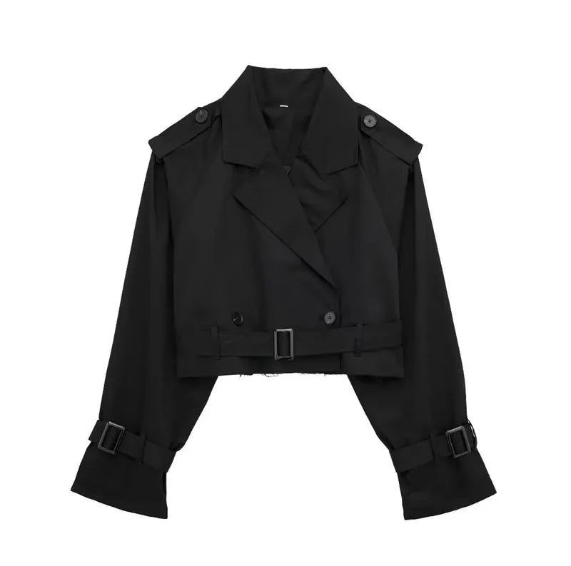 kurzer trenchcoat für damen