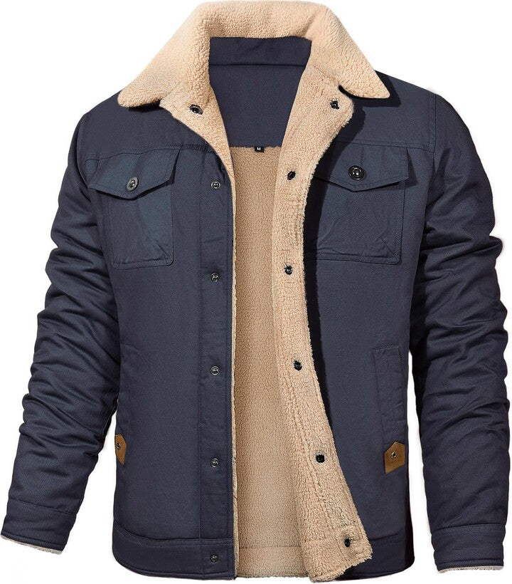 Herren Jacke – Klassisch | Warm | Komfortabel | Mit Taschen