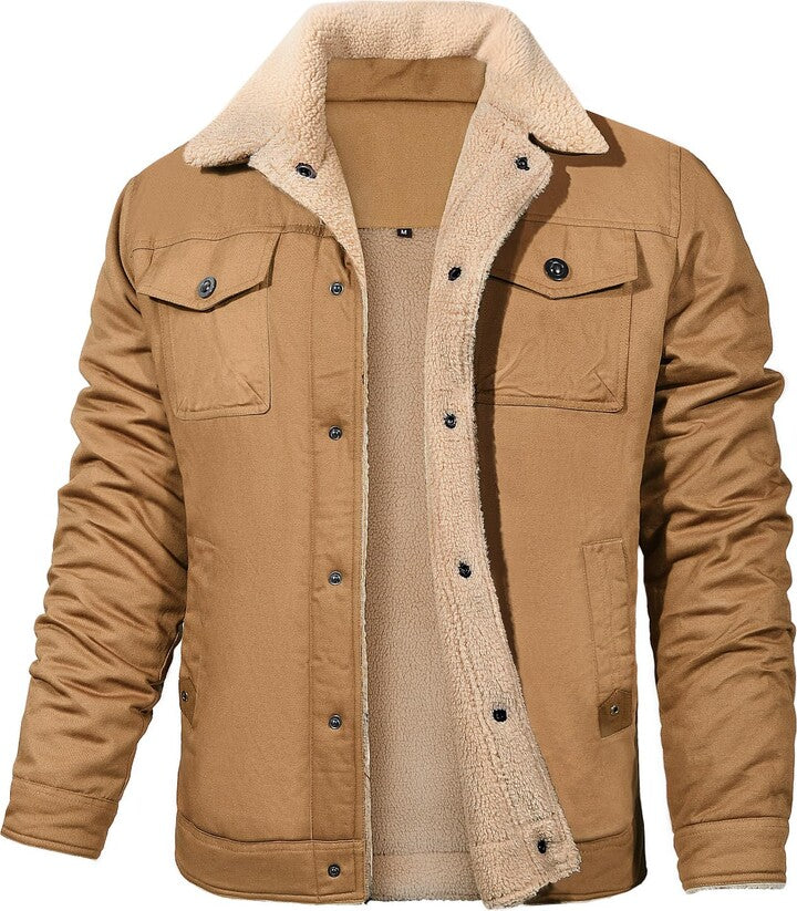 Herren Jacke – Klassisch | Warm | Komfortabel | Mit Taschen