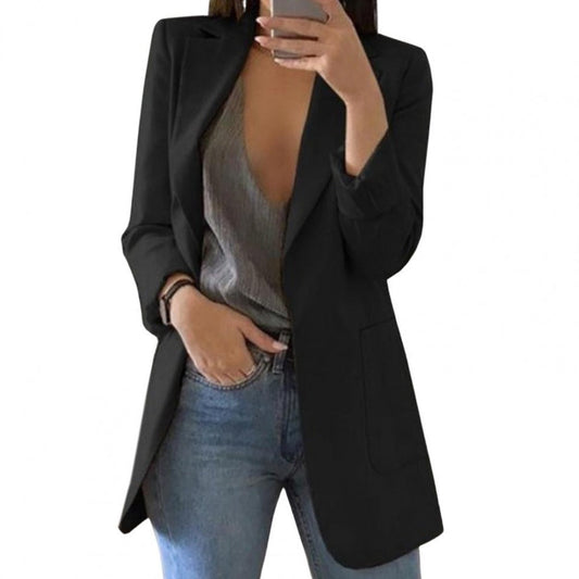 Damen Blazerjacke mit klassischem Schnitt