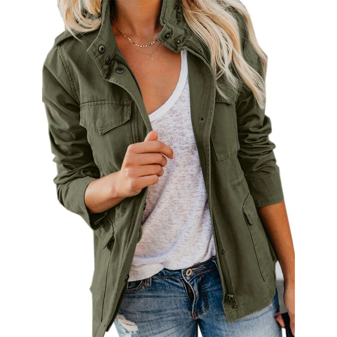 Damen Jacke mit Reißverschluss