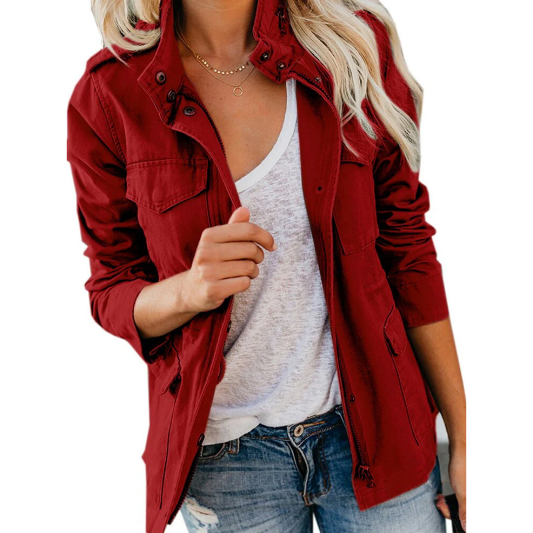 Damen Jacke mit Reißverschluss