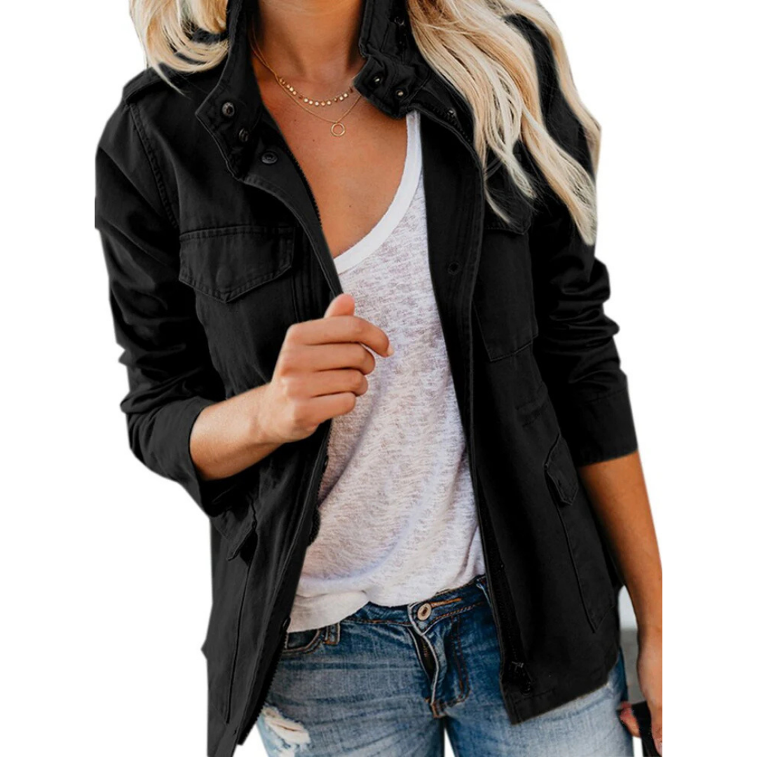 Damen Jacke mit Reißverschluss