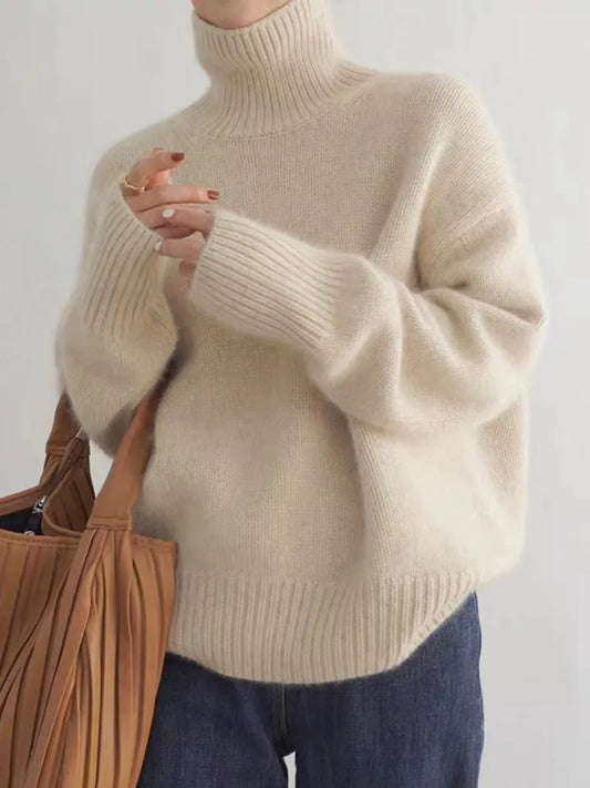 Damen Rollkragenpullover
