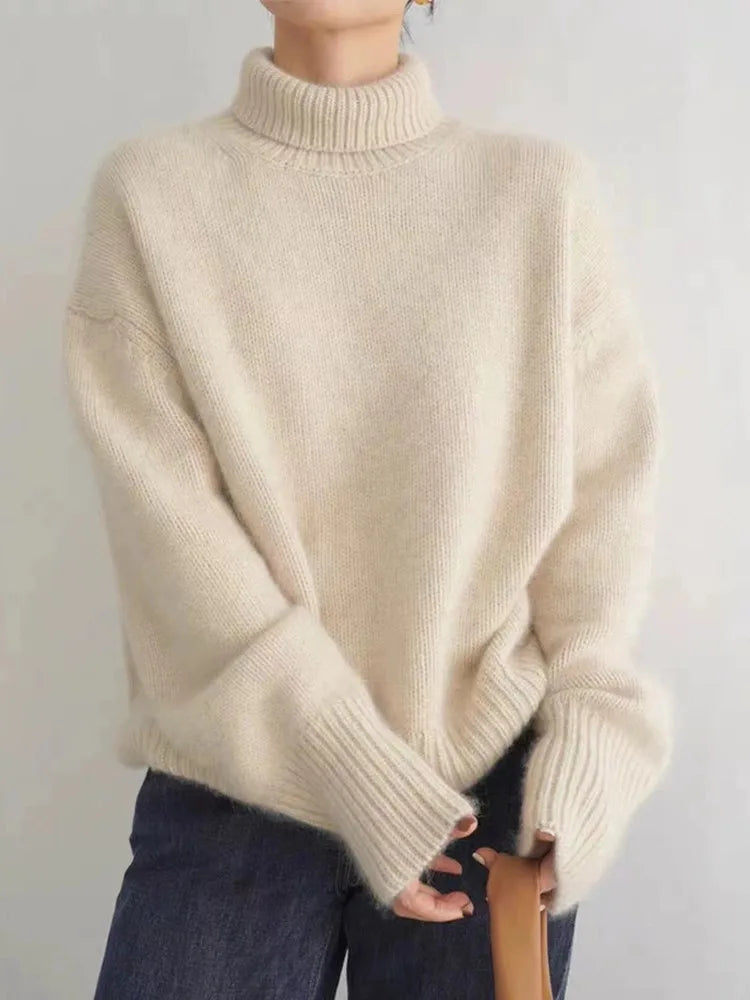 Damen Rollkragenpullover