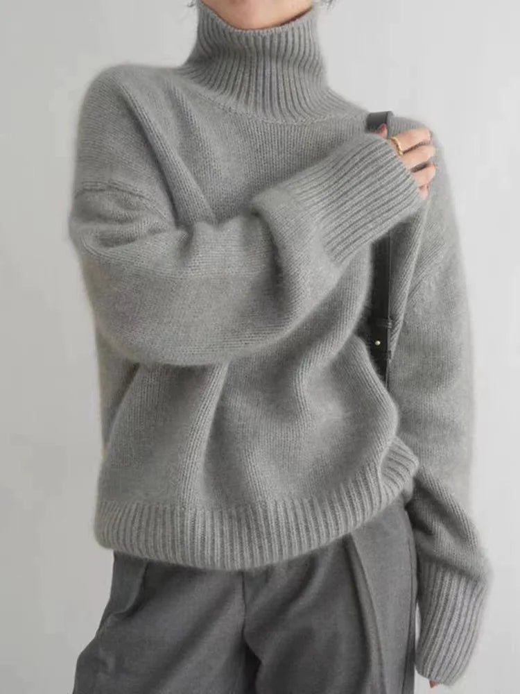 Damen Rollkragenpullover