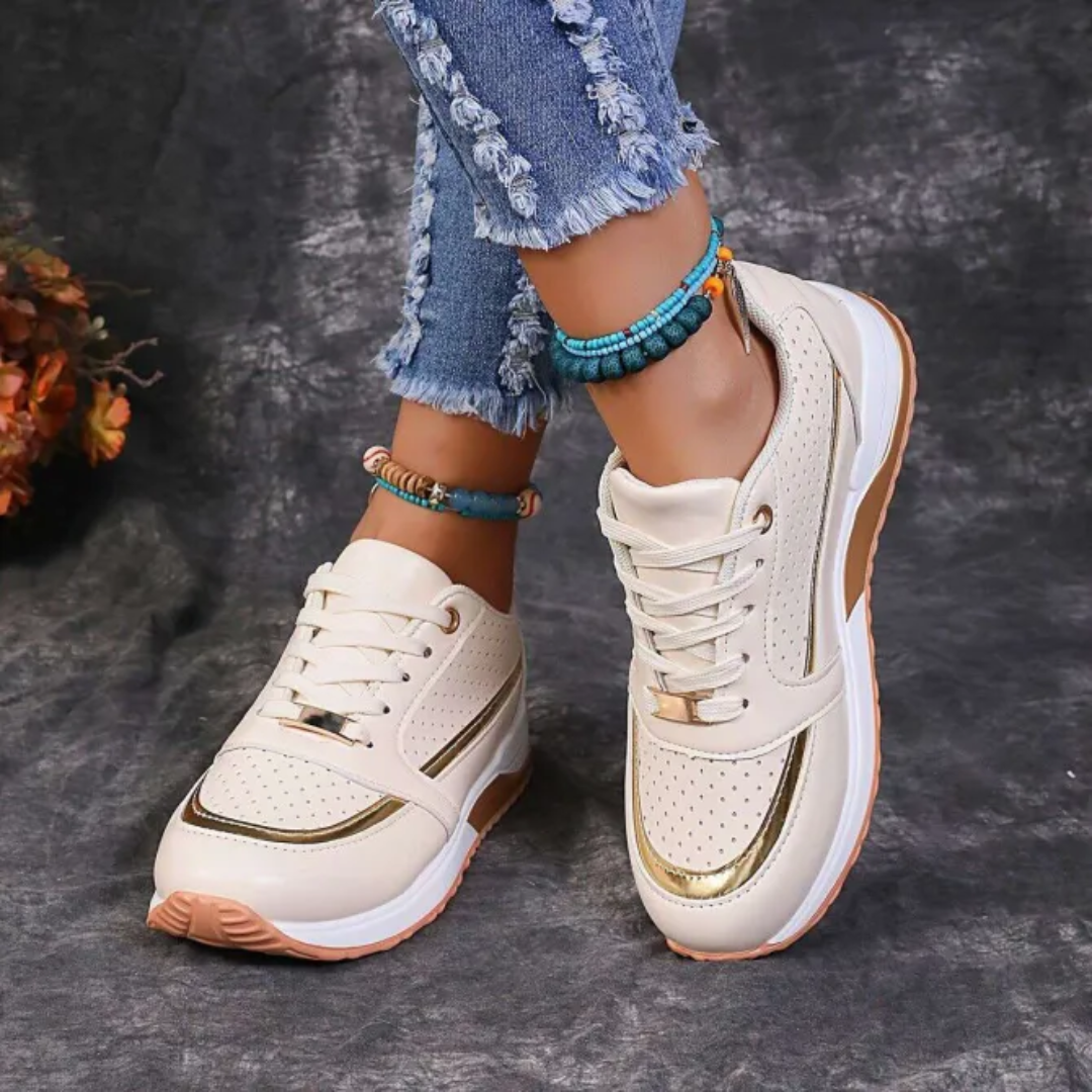 Damen Sneaker mit Farbdesign