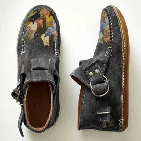 Damen Stiefeletten mit Kunstfellfutter