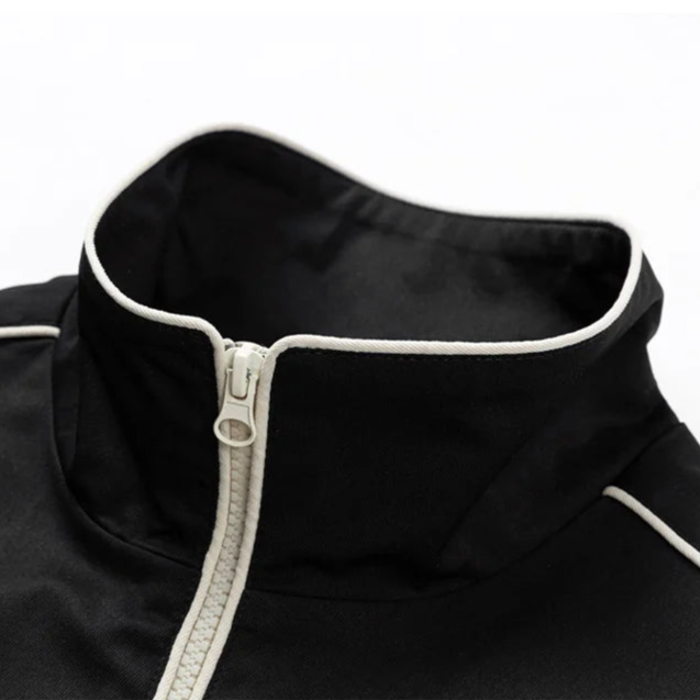 Damen Trainingsanzug – Leicht | Atmungsaktiv | Mit Streifen | Verstellbare Taille | Für Sport & Freizeit