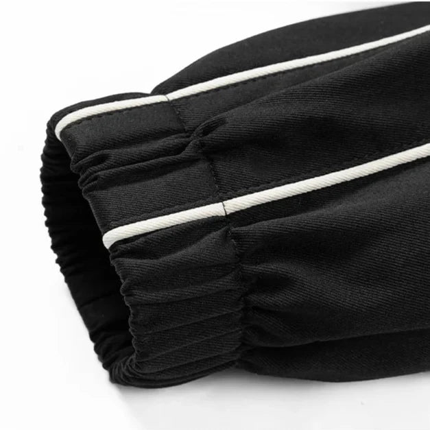 Damen Trainingsanzug – Leicht | Atmungsaktiv | Mit Streifen | Verstellbare Taille | Für Sport & Freizeit