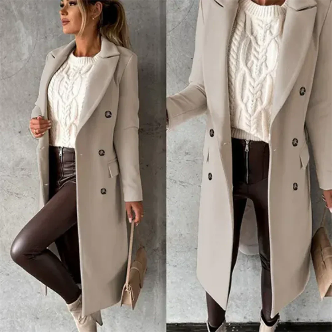 Damen Trenchmantel für den Winter