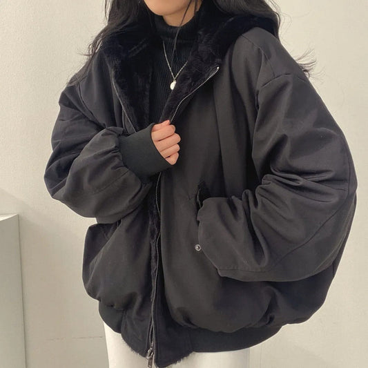 Damen Winterjacke mit Kapuze