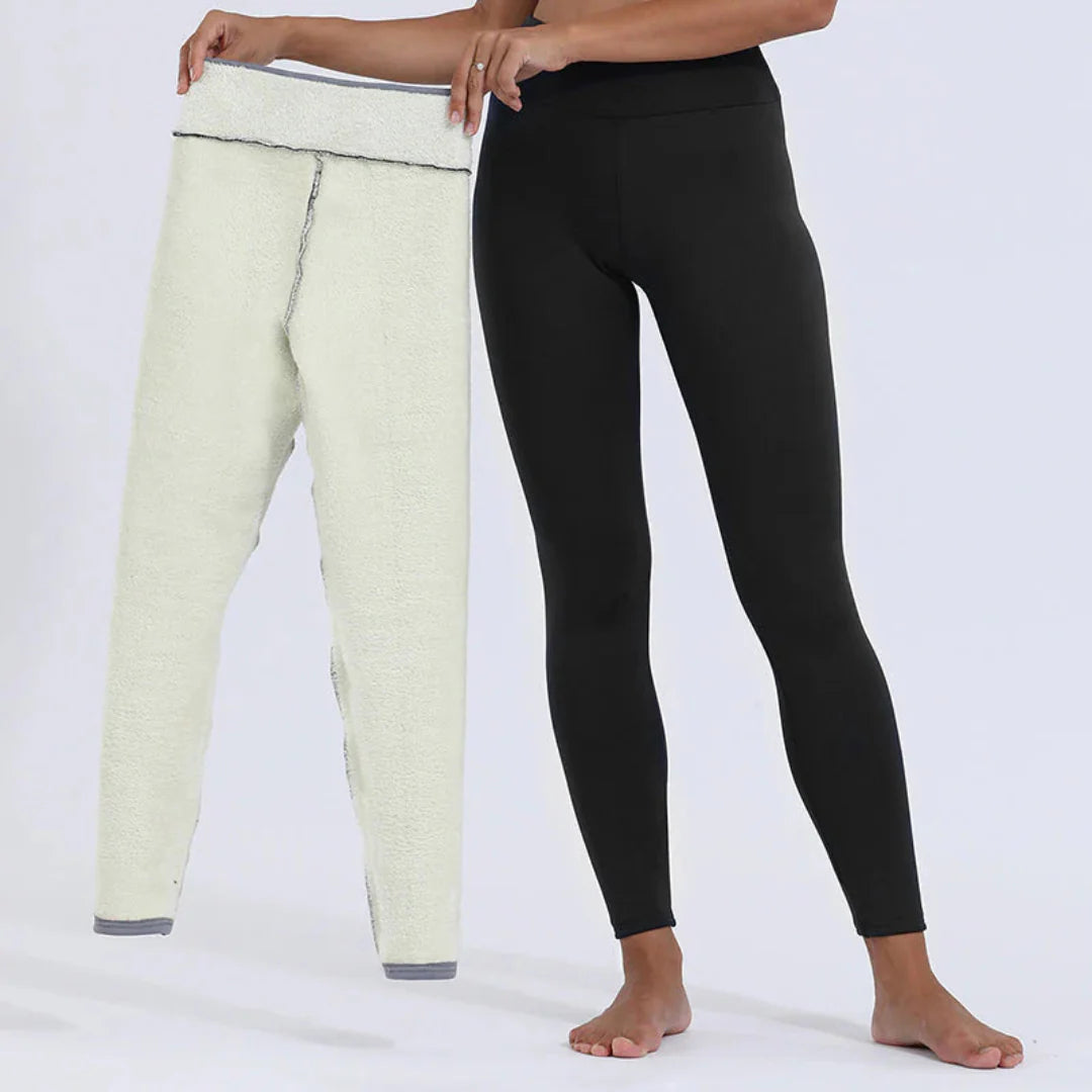 Damen Winterleggings mit Stretch