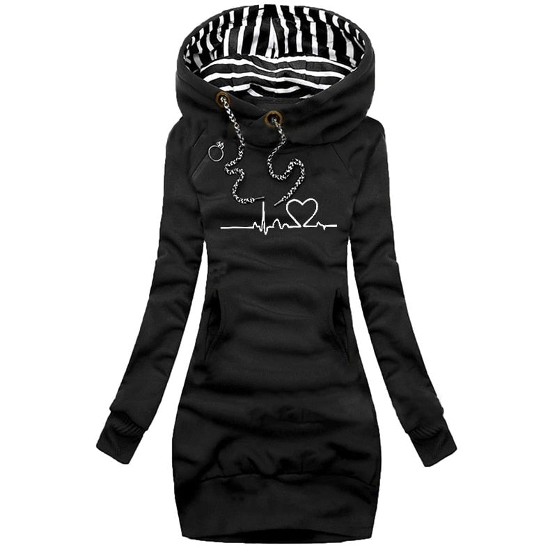Damen Winterpullover mit Ziernähten