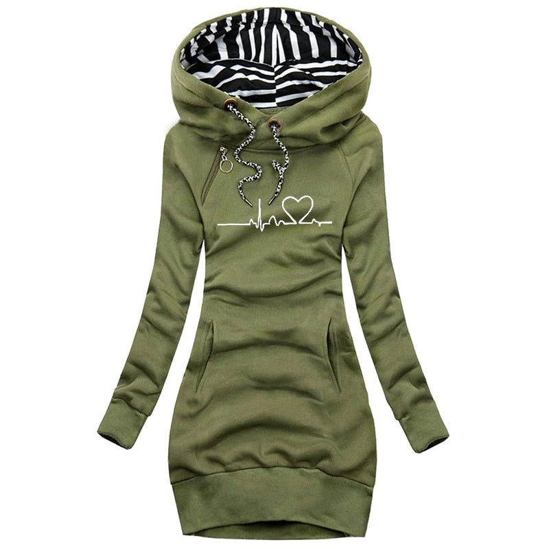 Damen Winterpullover mit Ziernähten